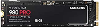 SAMSUNG 980 PRO 250GB PCIe NVMe Gen4 Internal Gaming SSD M.2 (MZ-V8P250B)