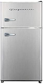 Frigidaire EFR341, 3.2 cu ft 2 Door Fridge and Freezer, Platinum Series, Stainless Steel, Double