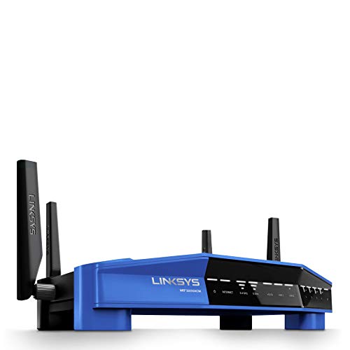 Linksys WRT3200ACM Dual-Band Open Source Router for Home (Tri-Stream Fast Wireless Wi-Fi Router, MU-MIMO Gigabit Wireless Router)