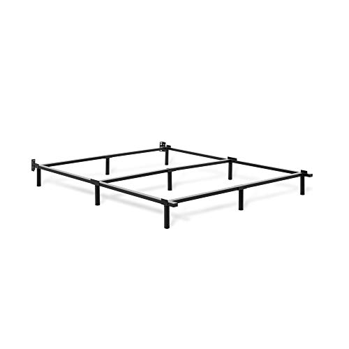 Metal Base Bed Frame for Twin XL Mattress by Tuft & Needle | Simple Tool-Less Assembly | Powder-Coated Black Steel | 5-Year Warranty