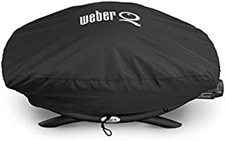 Weber 7111 Grill Cover for Q 200/2000 Series Gas Grills,Black