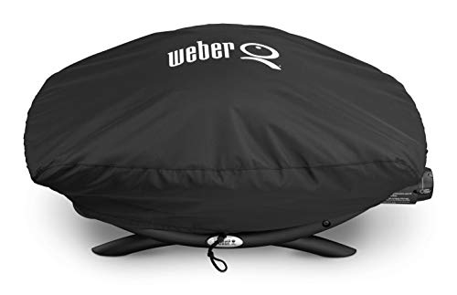 Weber 7111 Grill Cover for Q 200/2000 Series Gas Grills,Black