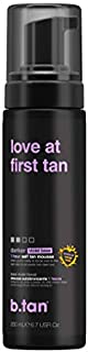 b.tan Self Tan Mousse - Love at First Tan - Violet Self Tanner For Fast, Rich Dark Tan, 6.7 fl oz