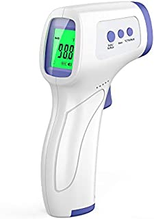 Touchless Thermometer for Adults, Forehead Thermometer for Fever, Body Thermometer and Surface Thermometer 2 in 1 Dual Mode Thermometer