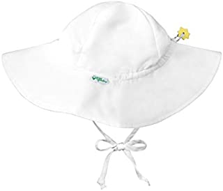 i play. Baby Brim Sun Protection Hat, White, 9-18 Months