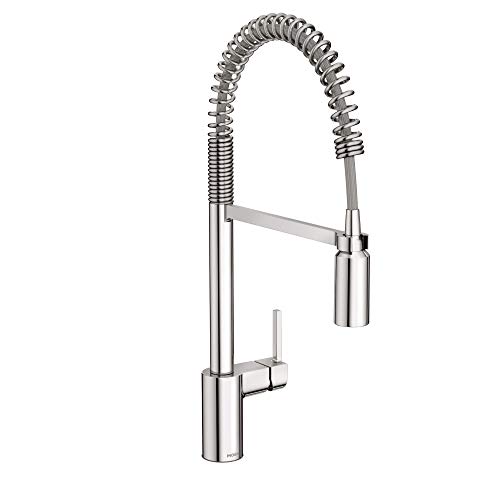 Moen 5923 Align One-Handle Pre-Rinse Spring Pulldown Kitchen Faucet with Power Boost, Chrome