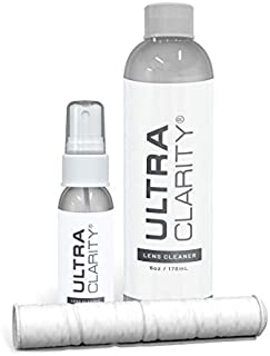 Ultra Clarity Eyeglass Cleaning Spray & Refill Bottles  1 oz Eyeglass Cleaner Spray Bottle and 6 oz Refill Bottle