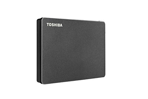 Toshiba Canvio Gaming 2TB Portable External Hard Drive USB 3.0, Black for PlayStation, Xbox, PC, & Mac - HDTX120XK3AA