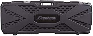 Flambeau Outdoors 6500AR AR Tactical Gun Case with ZERUST - 40 x 12 x 4 in. Hard Gun Case with Zerust Magazine Pockets and Straps for Ammunition, Firearm Storage Accessory