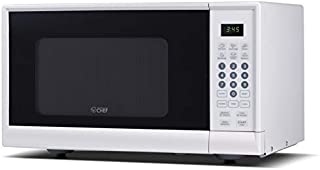 Commercial Chef CHM990W 900 Watt Counter Top Microwave Oven, 0.9 Cubic Feet, White Cabinet