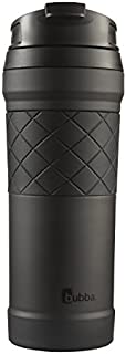 Bubba HERO Elite Vacuum-Insulated Stainless Steel Travel Mug with TasteGuard, 16 oz, Black