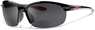 NEW REDESIGNED SL2 X Bifocal Reading Sunglasses | Wrap-Around Sun Readers Designed for Cycling and Sport | Frames and Lenses Made from Highest Quality Materials (Smoke, 1.5)