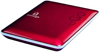 Iomega eGo 500 GB USB 2.0 Portable External Hard Drive 34619 (Ruby Red)