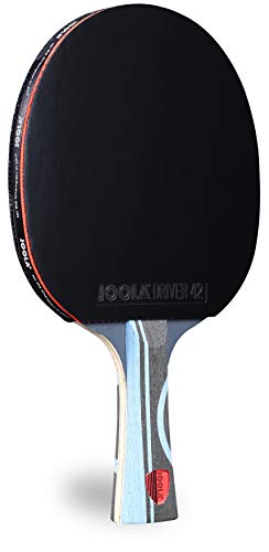 JOOLA Infinity Edge - Tournament Performance Ping Pong Paddle w/ Pro Carbon Technology - Black Rubber on Both Sides - Competition Ready - Table Tennis Racket for Advanced Training - Designed for Speed