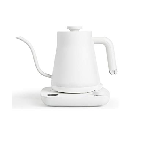 ZSQHD 0.6L Gooseneck Kettle Electric Kettle Fine Mouth Electric Water Kettle Stainless Steel Coffe Hand Punching Electric Kettles