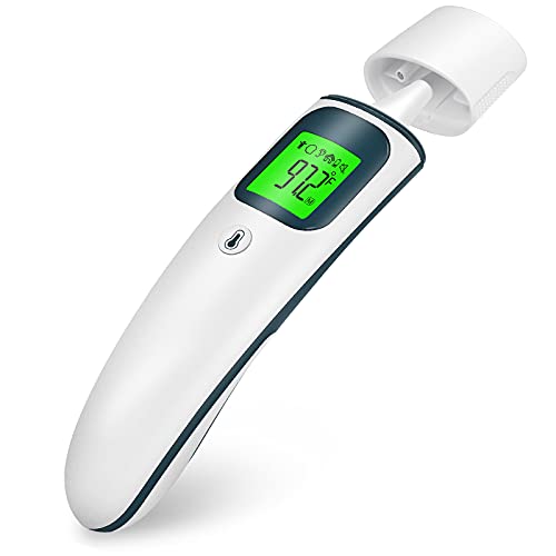 Baby Thermometer Ear Thermometer Forehead Thermometer for Adults Digital Infrared Thermometer for Adults and Kids 1s Instant Accurate Reading Indoor Outdoor