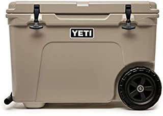 YETI Tundra Haul Portable Wheeled Cooler, Tan