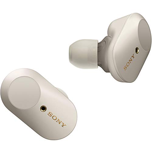 Sony WF-1000XM3 Industry Leading Noise Canceling Truly Wireless Earbuds Headset/Headphones with Alexa Voice Control And Mic For Phone Call, Silver