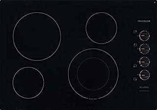 Frigidaire FFEC3025UB 30 Inch Electric Smoothtop Style Cooktop with 4 Elements in Black