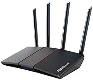 ASUS AX1800 WiFi 6 Router (RT-AX55) - Dual Band Gigabit Wireless Router, Speed & Value, Gaming & Streaming, AiMesh Compatible, Free Lifetime Internet Security, Parental Control, MU-MIMO, OFDMA