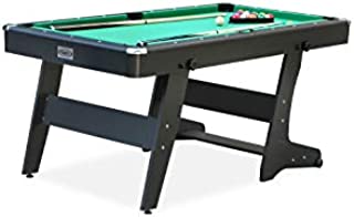 Rack Drogon 5.5-Foot Folding Billiard/Pool Table (Green)