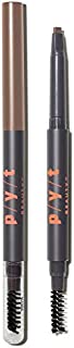 PYT Beauty Defining Brow Pencil, Blonde, For Light to Dark Blonde Hair, Hypoallergenic, Cruelty Free, 1 Count