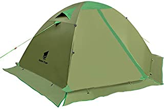 GEERTOP Camping Tent for 2 Person 4 Season Backpacking Tent Double Layer Waterproof for Outdoor Hunting, Hiking, Climbing, Travel - Easy Set Up