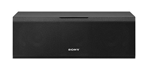 Sony SSCS8 2-Way 3-Driver Center Channel Speaker - Black, 4 Bookshelf Speaker System