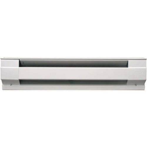 Cadet Manufacturing 09954 240-Volt White Baseboard Hardwire Electric Zone Heater, 1000-Watt, 48-Inch