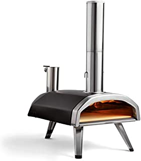 Ooni Fyra 12 Wood Fired Outdoor Pizza Oven  Portable Hard Wood Pellet Pizza Oven  Ideal for Any Outdoor Kitchen