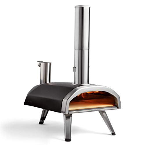 Ooni Fyra 12 Wood Fired Outdoor Pizza Oven  Portable Hard Wood Pellet Pizza Oven  Ideal for Any Outdoor Kitchen