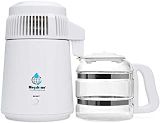 Megahome Countertop Water Distiller, White, Glass Collection