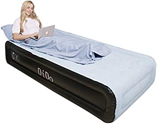 Dido Air Mattress Twin Size with Built-in Pump, Upgraded Elevated Blow up Mattress All Purpose Air Bed for Home and Outdoors with Soft and Plush Top