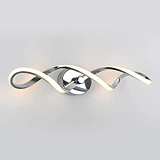 Artika Swirl Vanity Light, Chrome, Silver