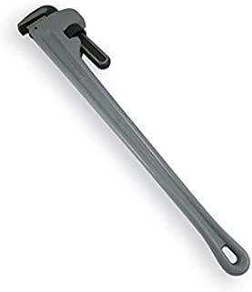 Olympia Tools Aluminum Pipe Wrench 01-636, 36 Inches, Gray