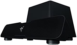 Razer Leviathan: Dolby 5.1 Suround Sound - Bluetooth aptX Technology - Dedicated Powerful Subwoofer for Deep Immersive Bass - PC Gaming and Music Sound Bar