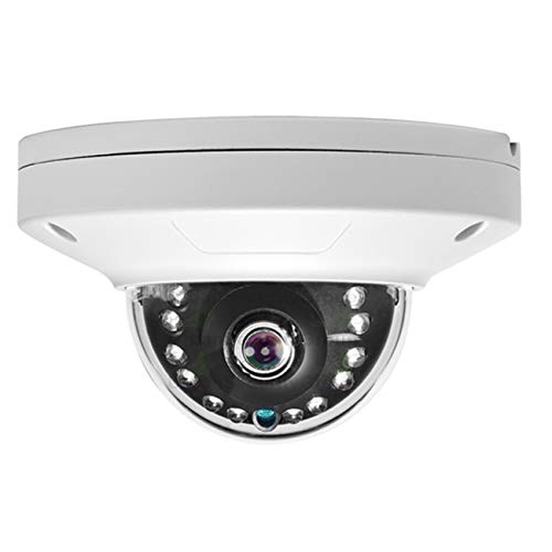 Urban Security Group 2MP 1080P HD Low Profile Dome Camera : 2.8mm Wide Angle HD Lens : Weatherproof Vandal-Proof : 12x IR LEDs : Easy-to-Mount 2 Piece Design : TVI, CVI, AHD, Analog BNC Coaxial