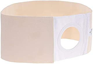 Ostomy Belt, 3 Sizes Ostomy Belt Unisex Ostomy Hernia Support Belt Abdominal Binder Brace Abdominal Binder Hernia Support for Women Men (M)