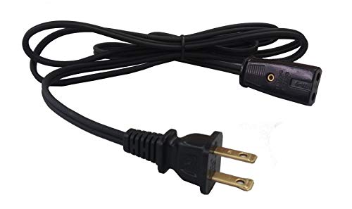 Replacement 2pin Power Cord for Nesco Slow Cooker Roaster Oven 4946-10 (2pin 6ft)