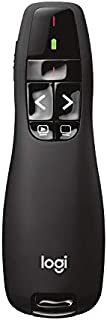 Logitech Wireless Presenter R400, Wireless Presentation Remote Clicker with Laser Pointer