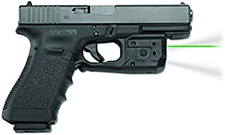 Crimson Trace LL-807G Laserguard Pro with Green Laser, Tactical Flashlight, Heavy Duty Construction and Instinctive Activation for Glock Full Size and Compact Pistols, Defensive Shooting and Competition