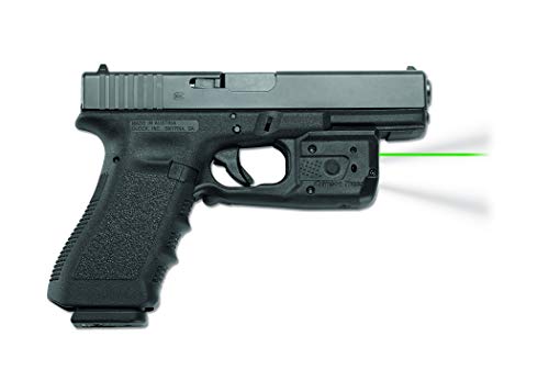 Crimson Trace LL-807G Laserguard Pro with Green Laser, Tactical Flashlight, Heavy Duty Construction and Instinctive Activation for Glock Full Size and Compact Pistols, Defensive Shooting and Competition