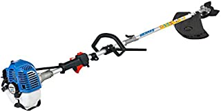 WEMARS 25CC Gas String Trimmer 2-Cycle Gas Brush Cutter Straight Shaft 2 in 1 Cordless Grass Edger Weed Wacker Gasoline Powered Weed Eater (WS-ST25G)