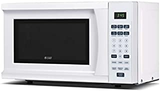 Commercial Chef Westinghouse WCM770W, White Cabin CHM770W 700 Watt Counter Top Microwave Oven, 0.7 Cubic Feet, Cabinet, 18 x 12.9 x 10.3 inches