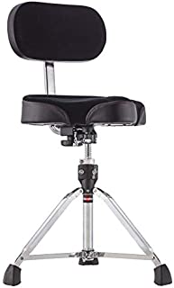 Gibraltar 9608MB Bike Seat Style Large Cordura Drum Throne with Backrest