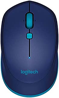 Logitech M535 Bluetooth Mouse  Compact Wireless Mouse with 10 Month Battery Life works with any Bluetooth Enabled Computer, Laptop or Tablet running Windows, Mac OS, Chrome or Android, Blue