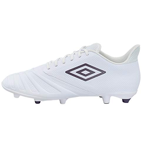 Umbro unisex adult Ux Accuro 3 Premier Fg Soccer Shoe, White, 9.5 M US