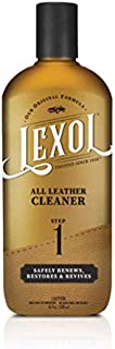 Lexol Leather Cleaner, pH-balanced for Use on Leather Apparel, Furniture, Auto Interiors, Shoes, Handbags and Accessories, 16.9 oz