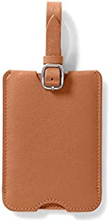 Leatherology Cognac Deluxe Luggage Tag