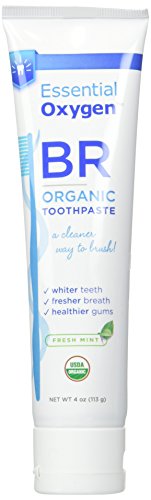 Essential Oxygen BR Organic Toothpaste Peppermint 4 oz